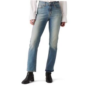 NWT Levi’s Straight Jeans Stretch New Ripped size 8 10 12 14 16 16W 18W 20W $60